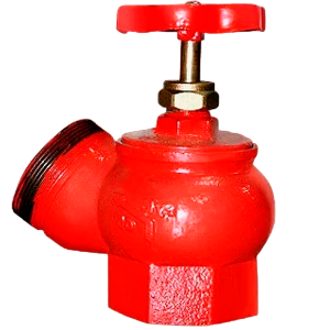 Фото 24 - Клапан пожарный (кран) КПЧ 65-1 чугунный 125° муфта - цапка.